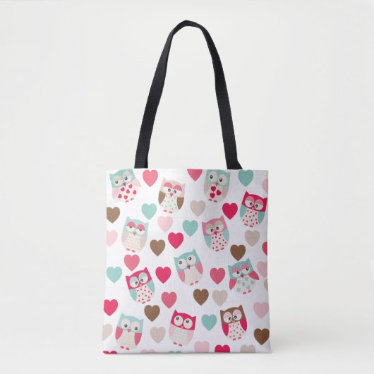Valentijn Uil Tote Bag (Voorkant)