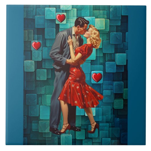 VALENTIJN UIT DE OUWE DOOS PASSIE TEGELTJE (Voorkant)