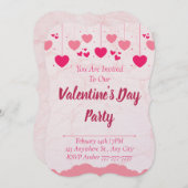 Valentijn Uitnodiging (Voorkant / Achterkant)