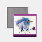 Valentijn Unicorn Magneet (Voorkant / Achterkant)