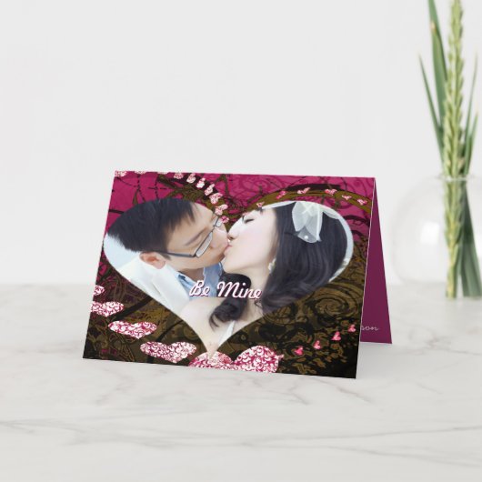 Valentijn Uw Foto - Feestdagen Kaart (Voorkant)