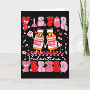 Valentijn V Is Voor Verpleegster Pacu Crna Meisje  Kaart
