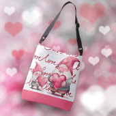 Valentijn Vader & Zoon Gnome Hearts Canvas tas