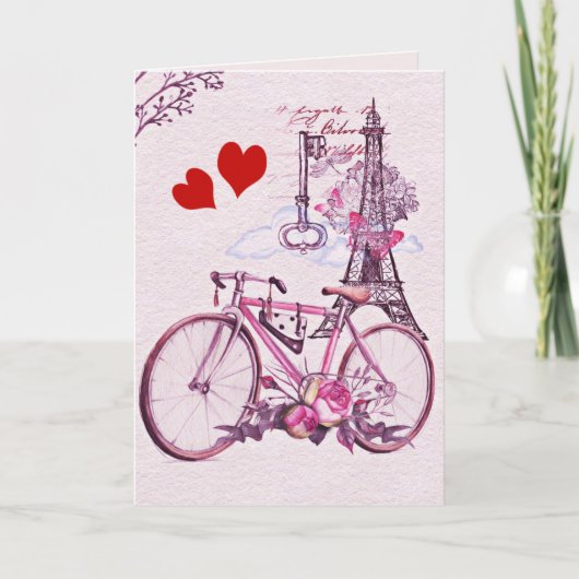 valentijn vakantie feestdagen kaart (Voorkant)