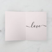 valentijn vakantie feestdagen kaart (Binnen)