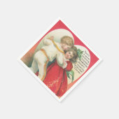 Valentijn Vakantiepapier servetten (Hoek)