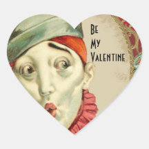 Valentijn van  bedrukte expressie