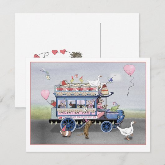 Valentijn Van Briefkaart (Voorkant / Achterkant)