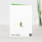 Valentijn van Cute Hedégels | Cactus Je bent perfe Feestdagen Kaart (Achterkant)