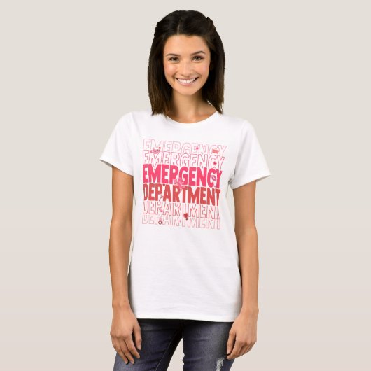 Valentijn van de afdeling Spoedeisende Hulp T-shirt (Voorkant volledig)