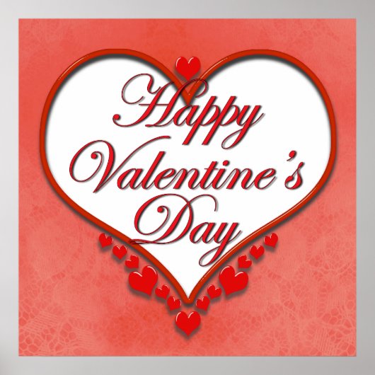 Valentijn van de hartslag poster (Voorkant)