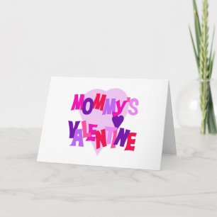 Valentijn van de hete Mama van het Hart van Feestdagen Kaart
