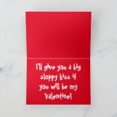 Valentijn van de hond met Basset Hound Feestdagen Kaart (Binnen)