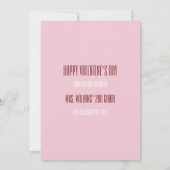 Valentijn van de klassroom Kaart (Achterkant)