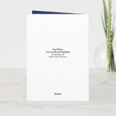 Valentijn van de koeienvanger feestdagen kaart (Achterkant)