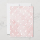 Valentijn van de waterverf 30e verjaardag (Achterkant)