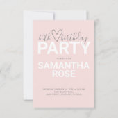 Valentijn van de waterverf 40e verjaardag (Voorkant)