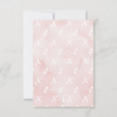 Valentijn van de waterverf 40e verjaardag (Achterkant)