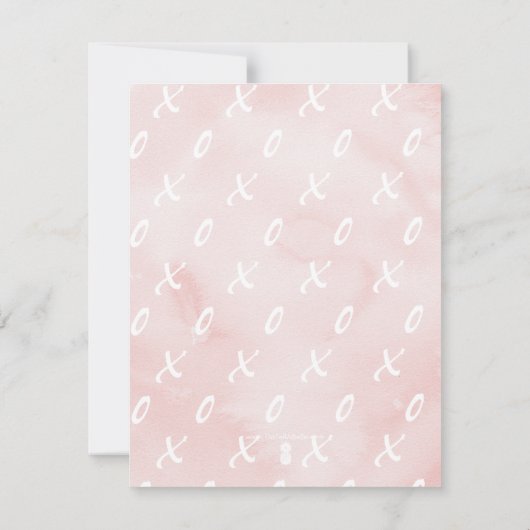 Valentijn van de waterverf 50e verjaardag (Achterkant)