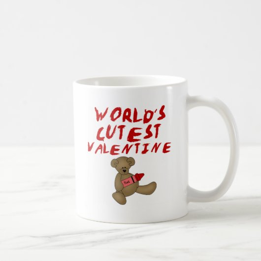 Valentijn van de wereld: T-shirts en geschenken Koffiemok (Rechts)