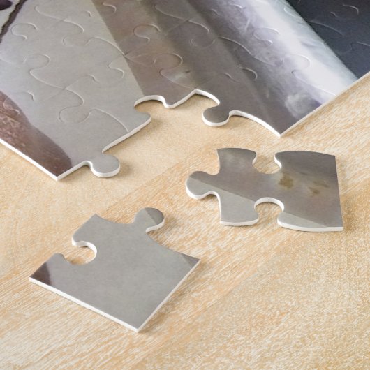 Valentijn van door chocolade gedekte aardbeien legpuzzel (Zijkant)