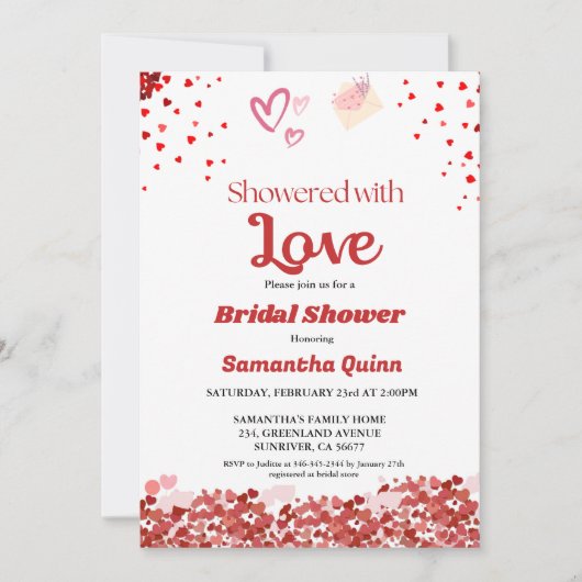 Valentijn van hart Arch Vrijgezellenfeest Kaart (Voorkant)