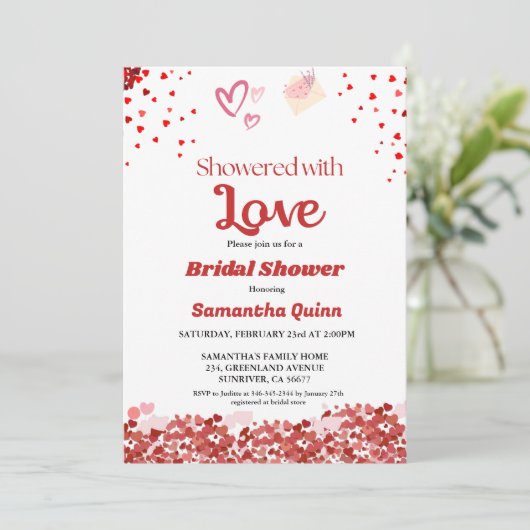 Valentijn van hart Arch Vrijgezellenfeest Kaart (Staand voorkant)