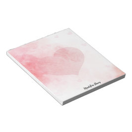 Valentijn van hart en liefde notitieblok