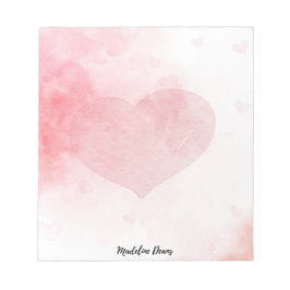 Valentijn van hart en liefde notitieblok