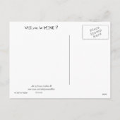 Valentijn van hete peper feestdagenkaart (Achterkant)