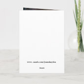 VALENTIJN VAN JE GORILLA-kaart Feestdagen Kaart (Achterkant)