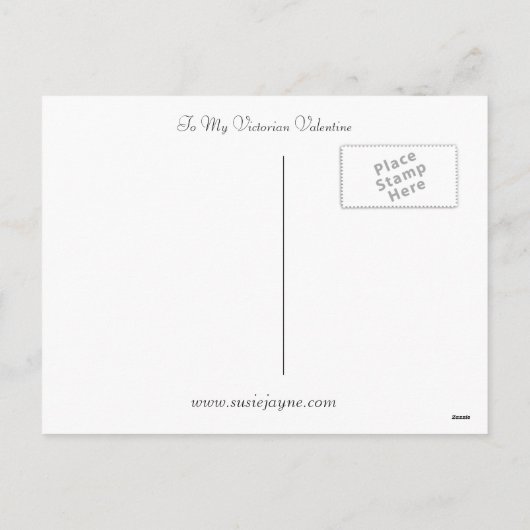 Valentijn van moeder feestdagenkaart (Achterkant)