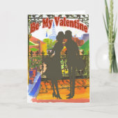 Valentijn van New Orleans Feestdagen Kaart (Voorkant)