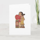  Valentijn van olijfolie Feestdagen Kaart (Voorkant)