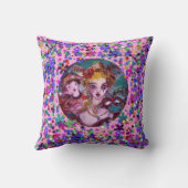 VALENTIJN VENETIAN MASKERADE MASKS EN CONFETTI KUSSEN (Achterkant)