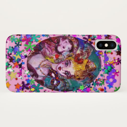VALENTIJN VENETIAN MASQUERADE Case-Mate iPhone CASE (Achterkant (horizontaal))