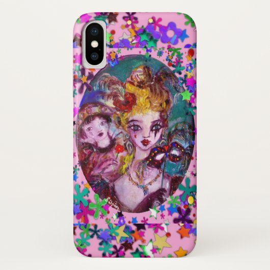 VALENTIJN VENETIAN MASQUERADE Case-Mate iPhone CASE (Achterkant)
