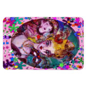 VALENTIJN VENETIAN MASQUERADE CONFETTI MAGNEET (Horizontaal)