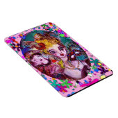 VALENTIJN VENETIAN MASQUERADE CONFETTI MAGNEET (Rechterzijde)