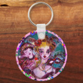 VALENTIJN VENETIAN MASQUERADE CONFETTI SLEUTELHANGER (Voorkant)