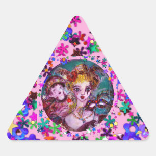 VALENTIJN VENETIAN MASQUERADE CONFETTI STICKER