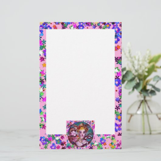 VALENTIJN VENETIAN MASQUERADE MASKS BRIEFPAPIER (Staand voorkant)