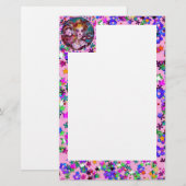 VALENTIJN VENETIAN MASQUERADE MASKS BRIEFPAPIER (Voorkant / Achterkant)