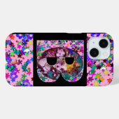 VALENTIJN VENETIAN MASQUERADE MONOGRAM B BRIEF Case-Mate iPhone CASE (Achterkant (horizontaal))