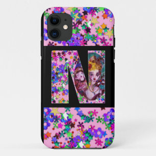 VALENTIJN VENETIAN MASQUERADE MONOGRAM BRIEF iPhone 11 HOESJE