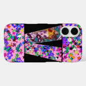 VALENTIJN VENETIAN MASQUERADE MONOGRAM/BRIEF Case-Mate iPhone CASE (Achterkant (horizontaal))