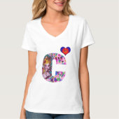 VALENTIJN VENETIAN MASQUERADE MONOGRAM BRIEF T-SHIRT (Voorkant)