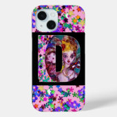 VALENTIJN VENETIAN MASQUERADE MONOGRAM D BRIEF Case-Mate iPhone CASE (Achterkant)