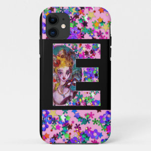 VALENTIJN VENETIAN MASQUERADE MONOGRAM E BRIEF iPhone 11 HOESJE