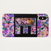 VALENTIJN VENETIAN MASQUERADE MONOGRAM E BRIEF Case-Mate iPhone CASE (Achterkant (horizontaal))